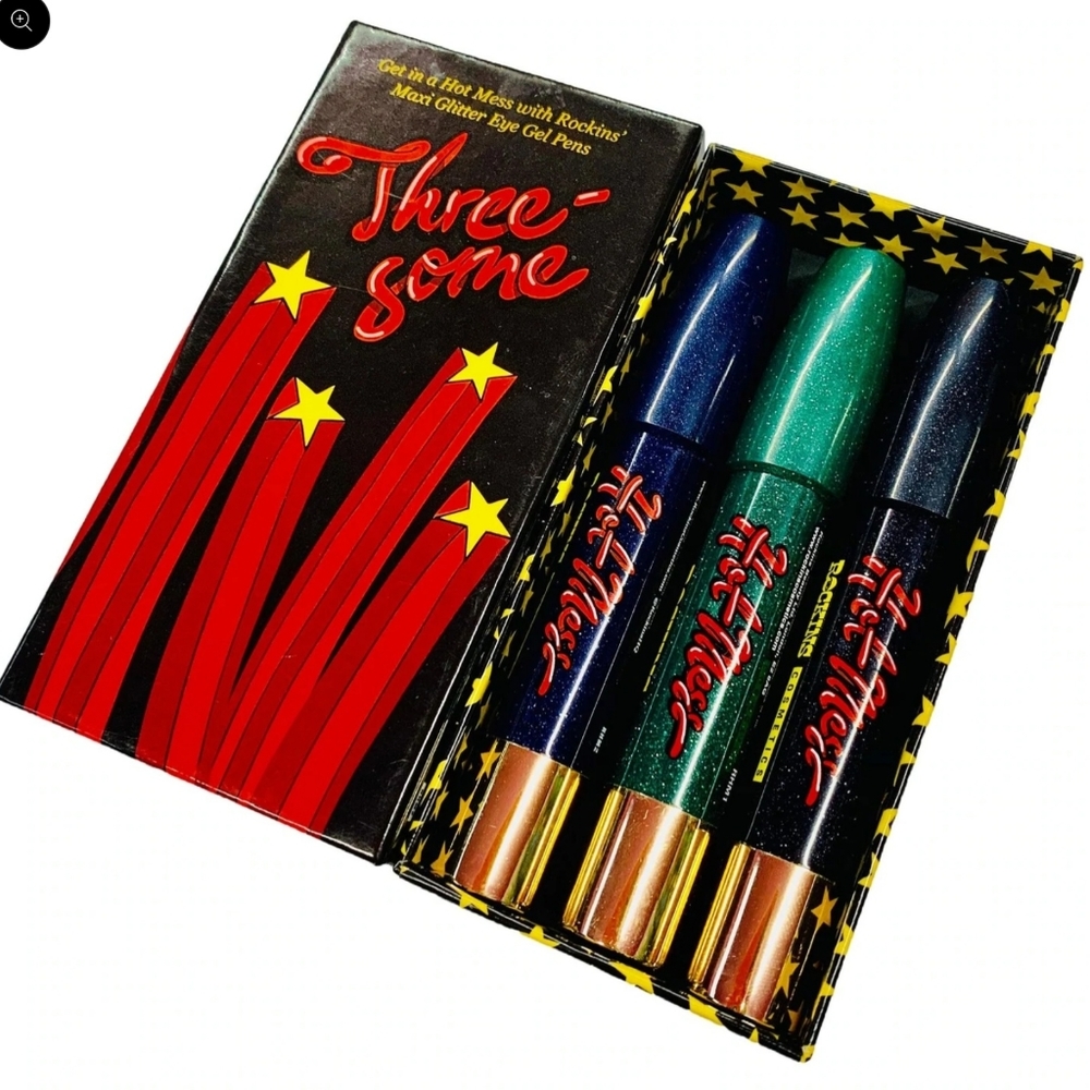 Hot Mess Threesome' Glitter Gel Pens